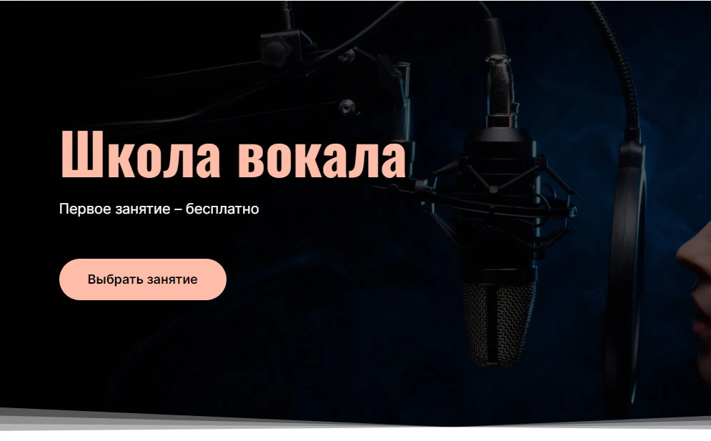 Создание до 10 экранов Landing Page на WordPress