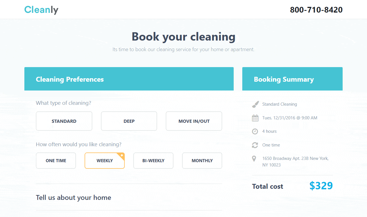 Cleanly